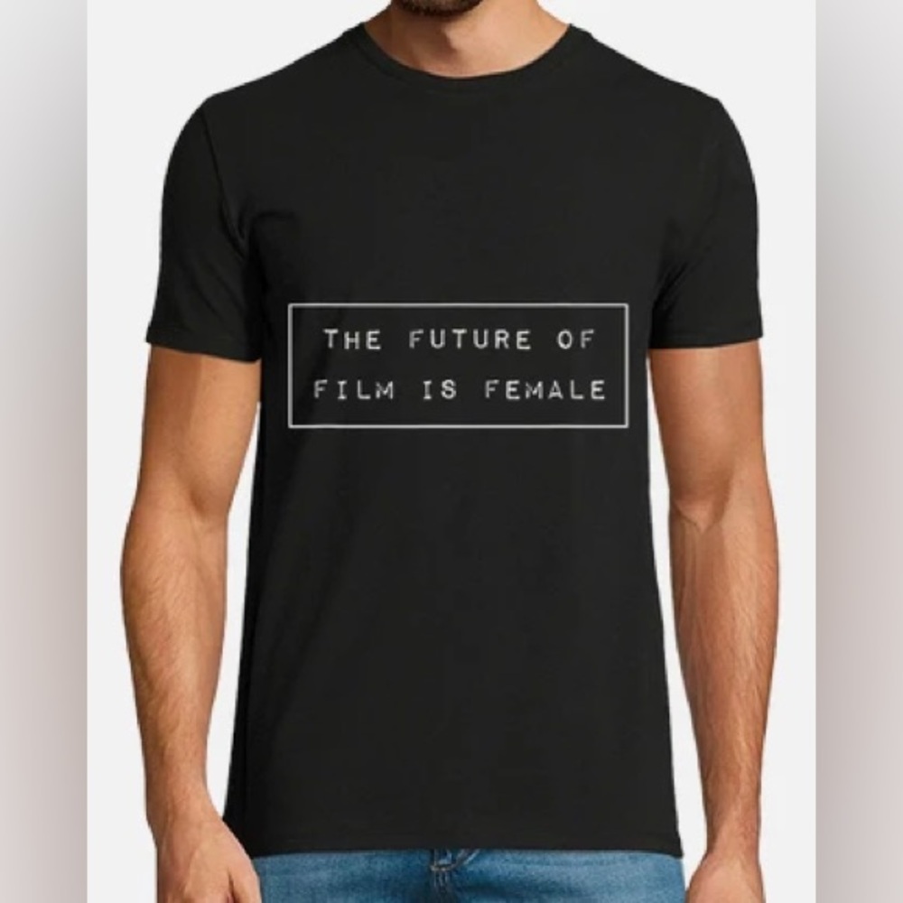 Black T Shirt - The Future of Film is Female
